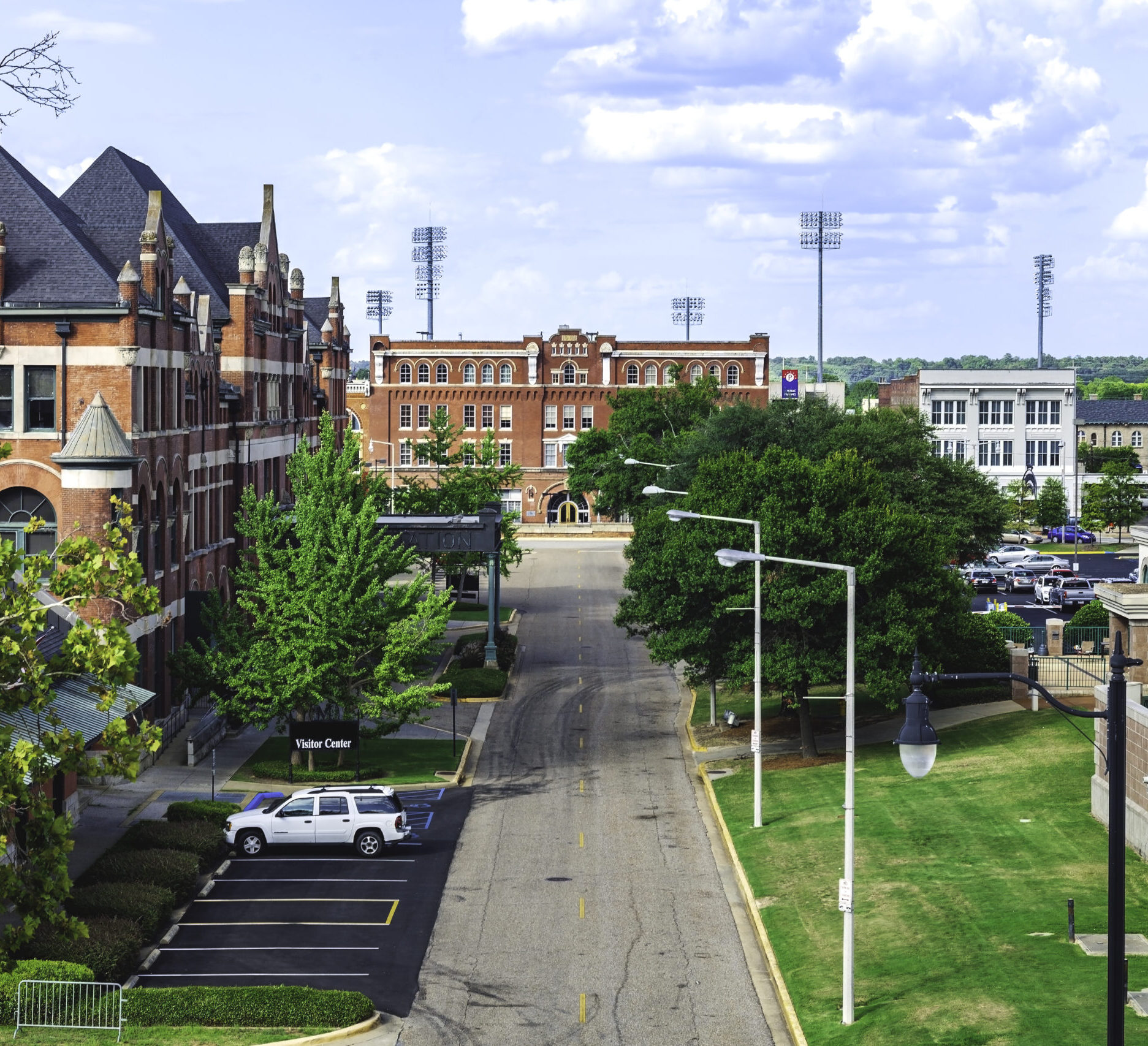 university parking advisement Union Station Financial, Tourist & Commercial District in Montgomery Alabama